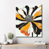 Malen nach Zahlen Blume